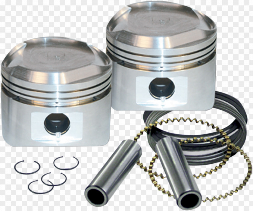 PISTON Piston S&S Cycle Harley-Davidson Sportster Motorcycle PNG