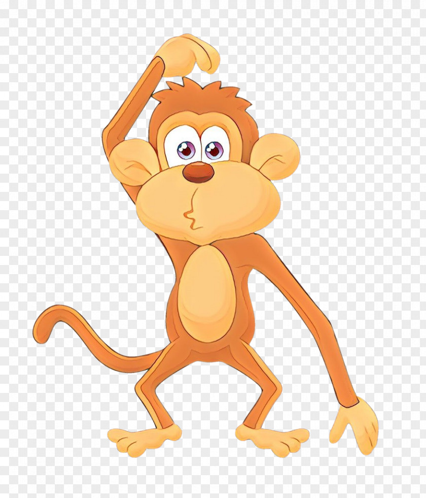 Tail Animal Figure Cartoon Animated Clip Art Animation Old World Monkey PNG