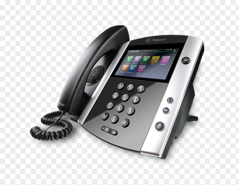 Business Polycom VVX 600 500 VoIP Phone 601 PNG