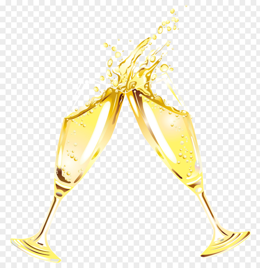 Flute Champagne Glass Wine Clip Art PNG