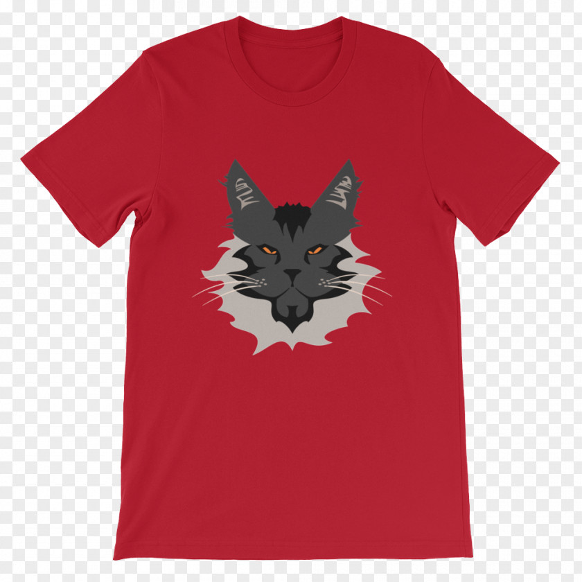 Maine Coon T-shirt Sleeve Unisex Clothing PNG
