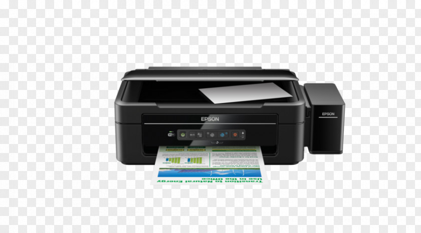 Printer Multi-function Inkjet Printing Photocopier Epson PNG