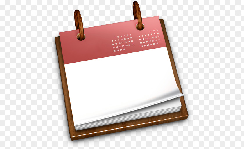 Apple Calendaring Software MacOS PNG