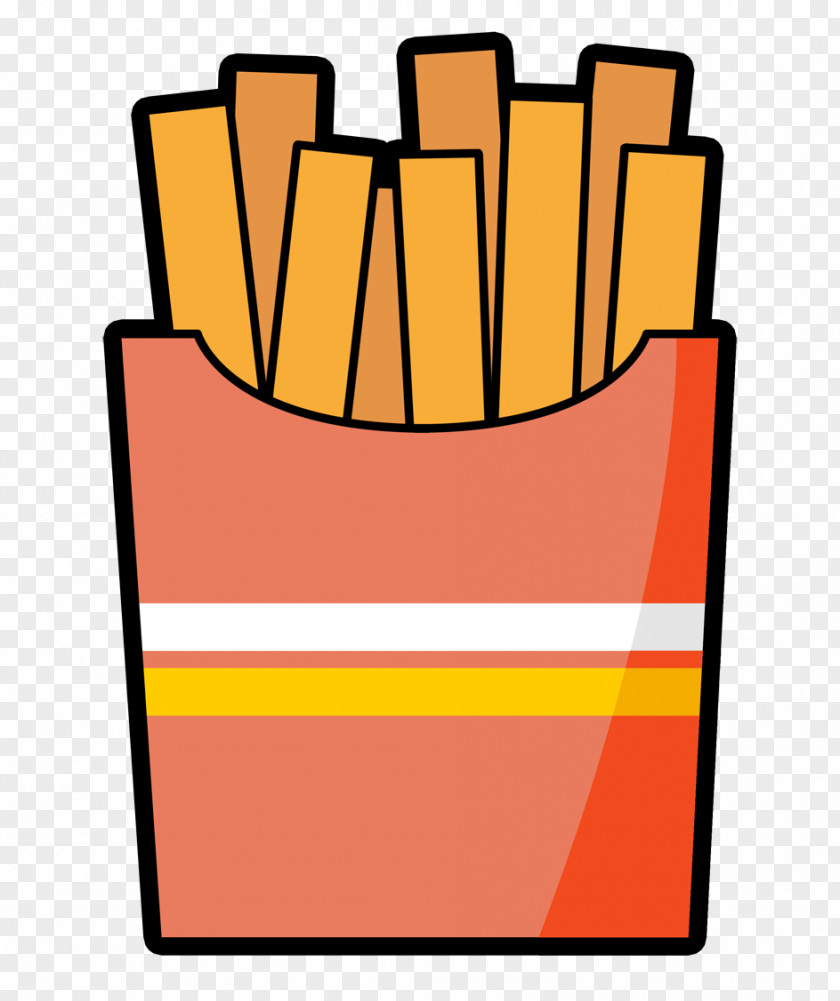 Fries Cliparts French Fast Food Hamburger Cartoon Clip Art PNG