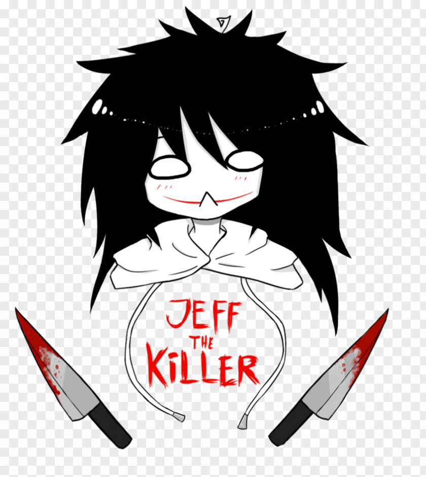 Jeff The Killer Slenderman Drawing Fan Art PNG