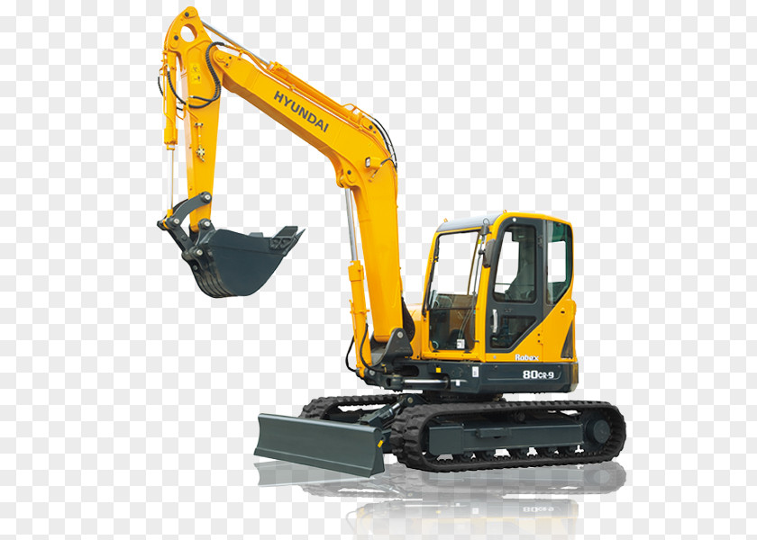 Bulldozer Machine Compact Excavator Architectural Engineering PNG