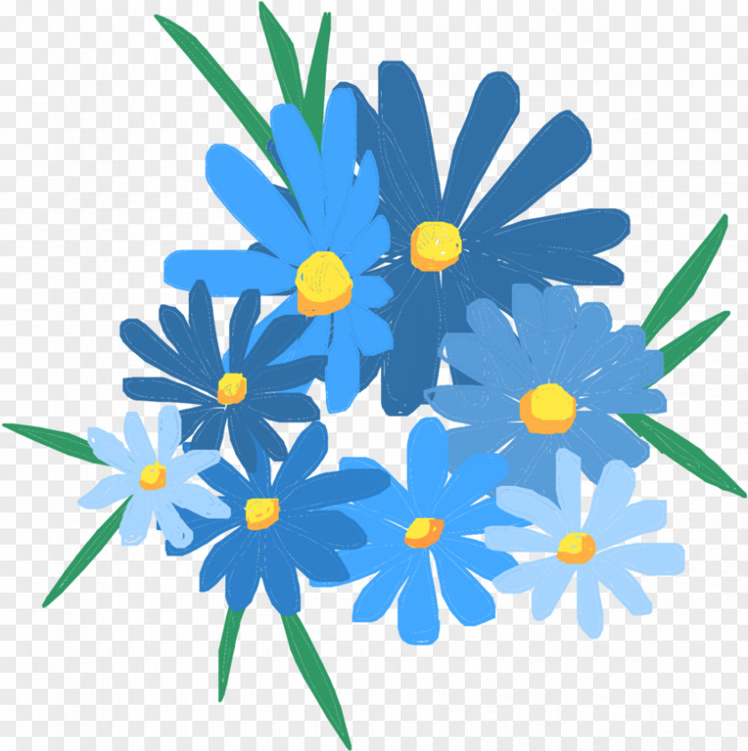 Daisy Family Wildflower Floral Flower Background PNG