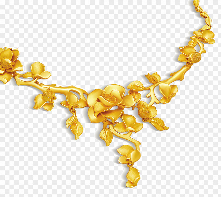 Gold Scroll Golden Necklace Jewellery Silver PNG