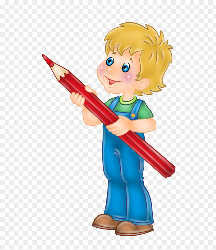 Pencil Child Boy Clip Art PNG