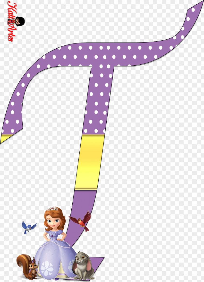 Sofia The First Rapunzel Birthday Alphabet Party Letter PNG