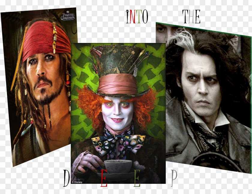 Alice In Wonderland Mad Hatter Alice's Adventures Johnny Depp PNG