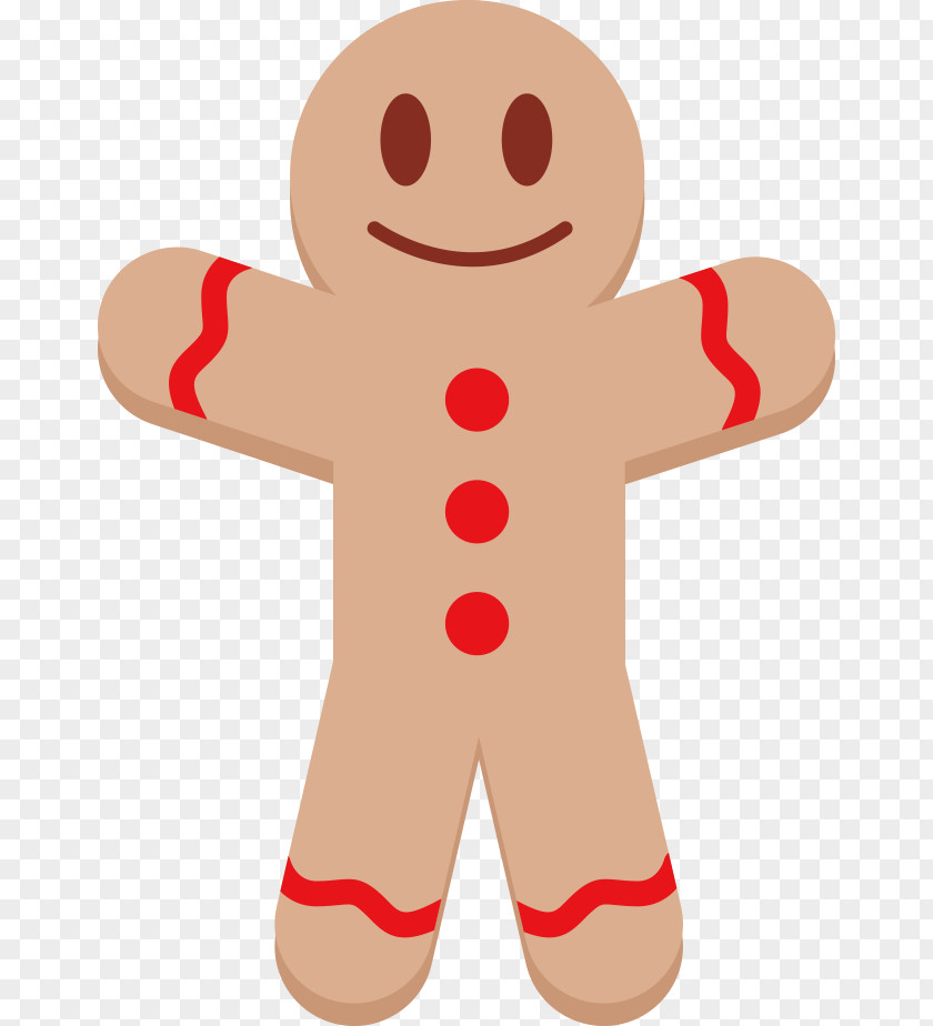 Animated Cartoon Characters Food Christmas Day Gingerbread Man Image PNG