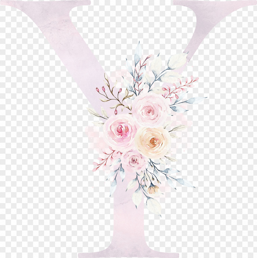 Blossom Floristry Watercolor Flower Background PNG