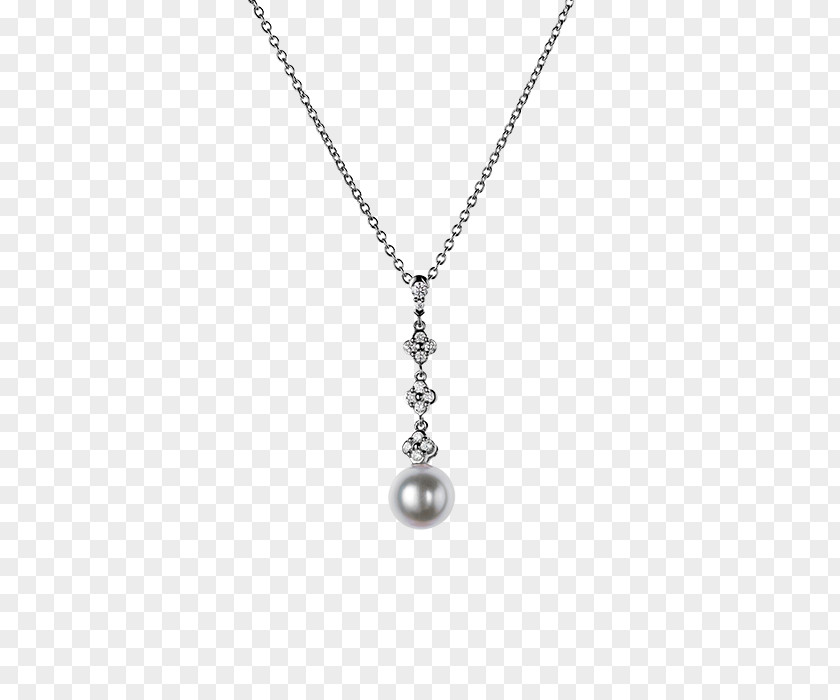 Cultured Freshwater Pearls Pearl Locket Body Jewellery Necklace PNG
