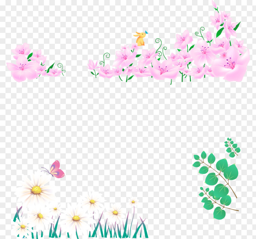 Decoration Cartoon Clipart Floral Design Vector Graphics Desktop Wallpaper Illustration PNG