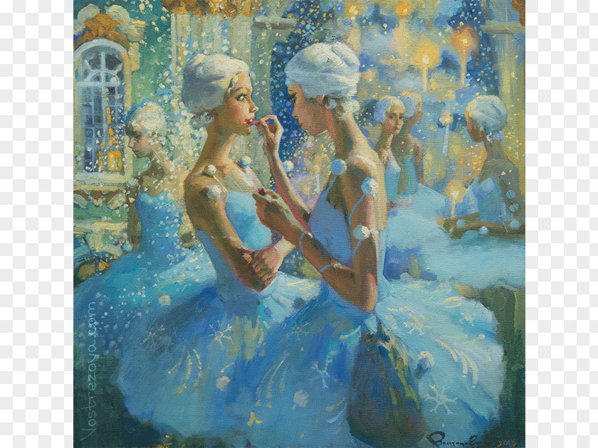 Painting The Sleeping Beauty Ballet Painter Art PNG