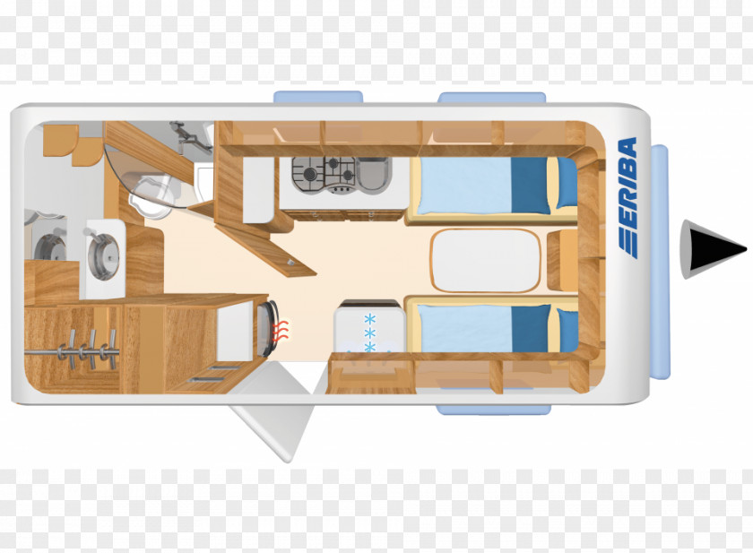 Santorin Hymer Caravan Campervans Vehicle Floor Plan PNG