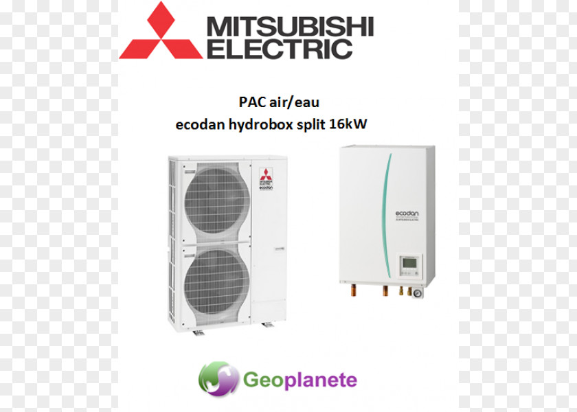Split Box Mitsubishi Motors Heat Pump Electric I-MiEV Ecodan PNG
