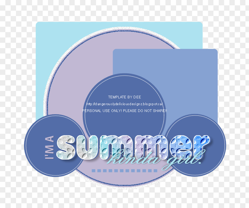 Summer Template Label PaintShop Pro Brand Font PNG