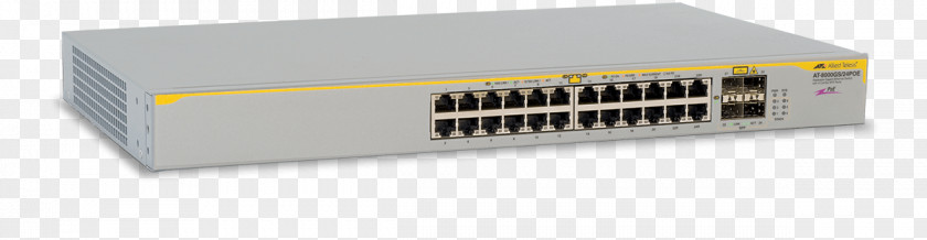 Allied Telesis Network Switch Stackable Small Form-factor Pluggable Transceiver Port PNG