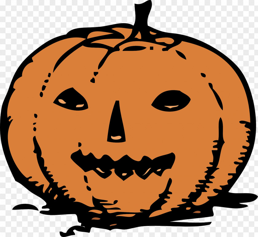 Cartoon Mask Jack-o-lantern Pumpkin Illustration PNG
