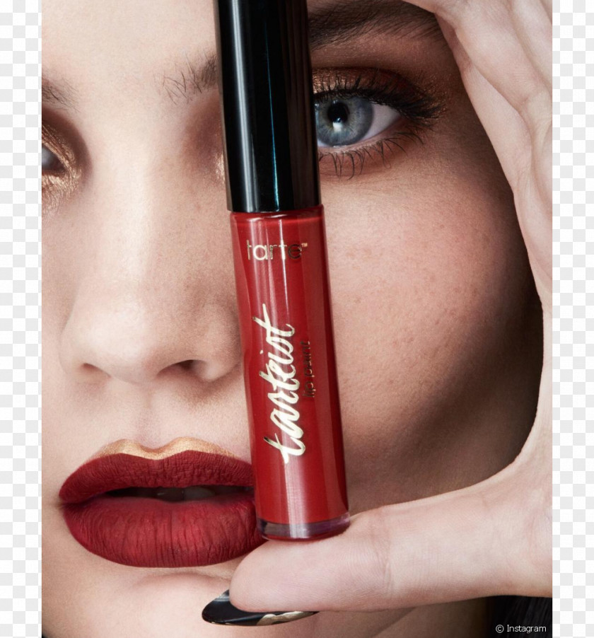 Irina Shayk Cosmetics Advertising Lipstick Tarte PNG