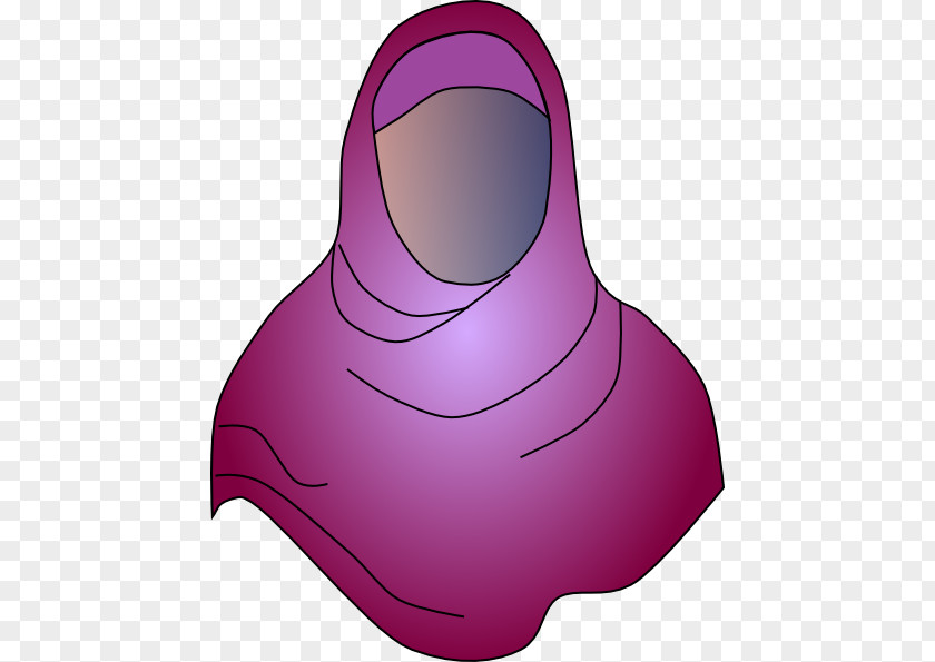Islam Cliparts Pink Hijab Muslim Clip Art PNG