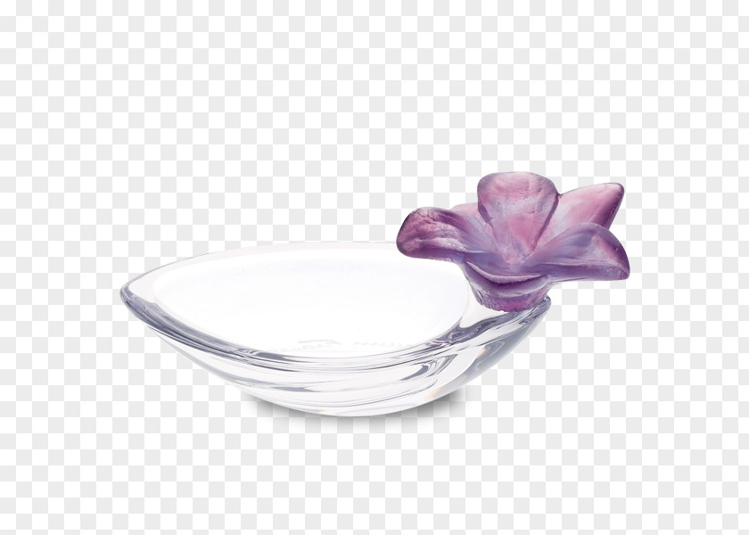 Amethyst Daum Tableware Glass Bowl Soap Dishes & Holders PNG