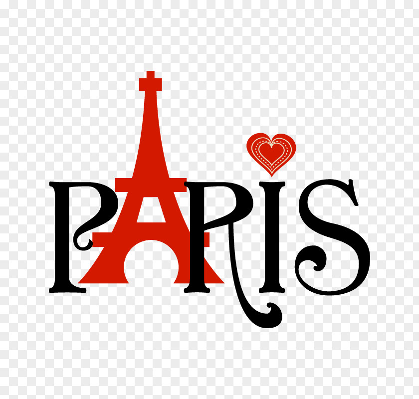 Eiffel Tower Rome Wall Decal PNG