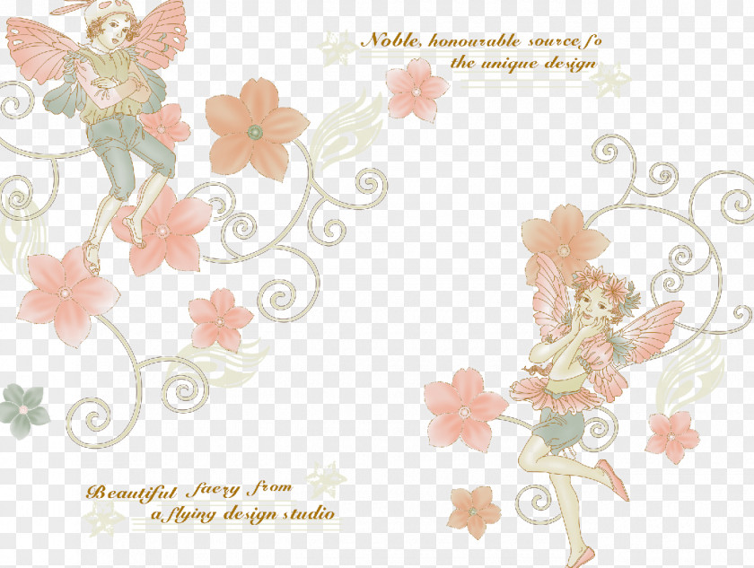 Flower Elf Paper Floral Design Petal Pattern PNG