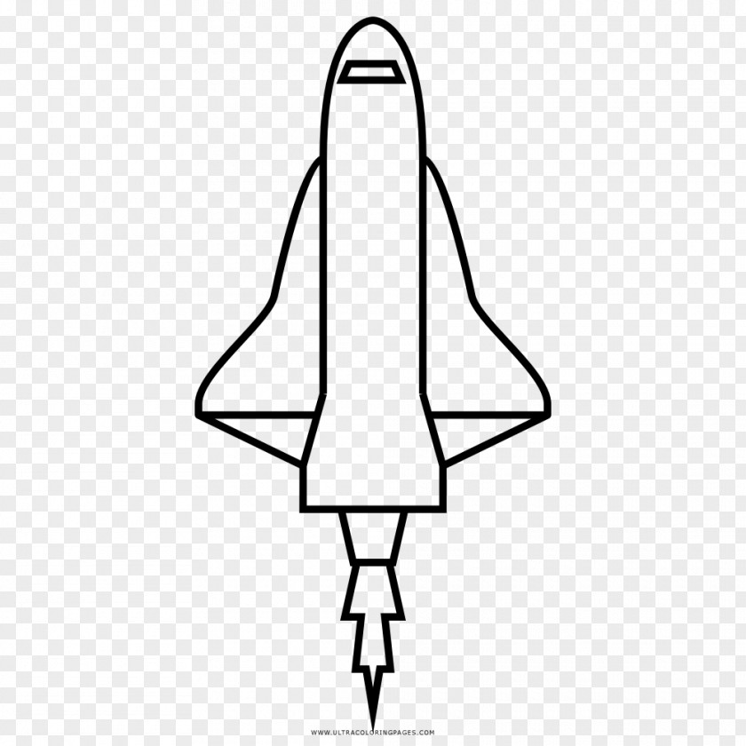 Nave Espacial Coloring Book Drawing Line Art Ausmalbild Space Shuttle PNG