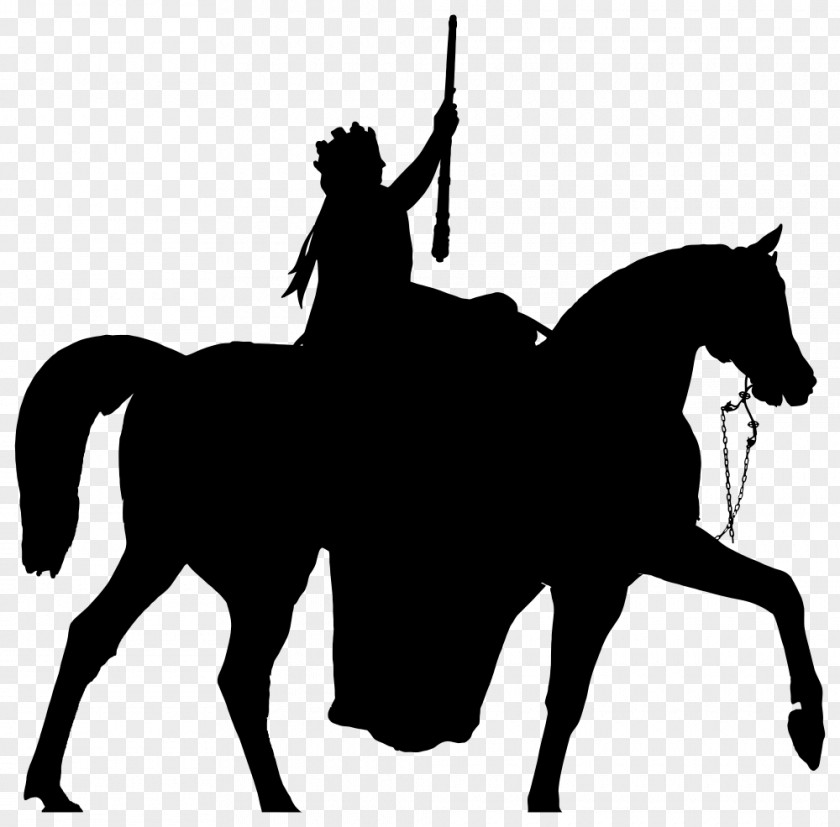 Queen Victoria Knight Silhouette Horse PNG