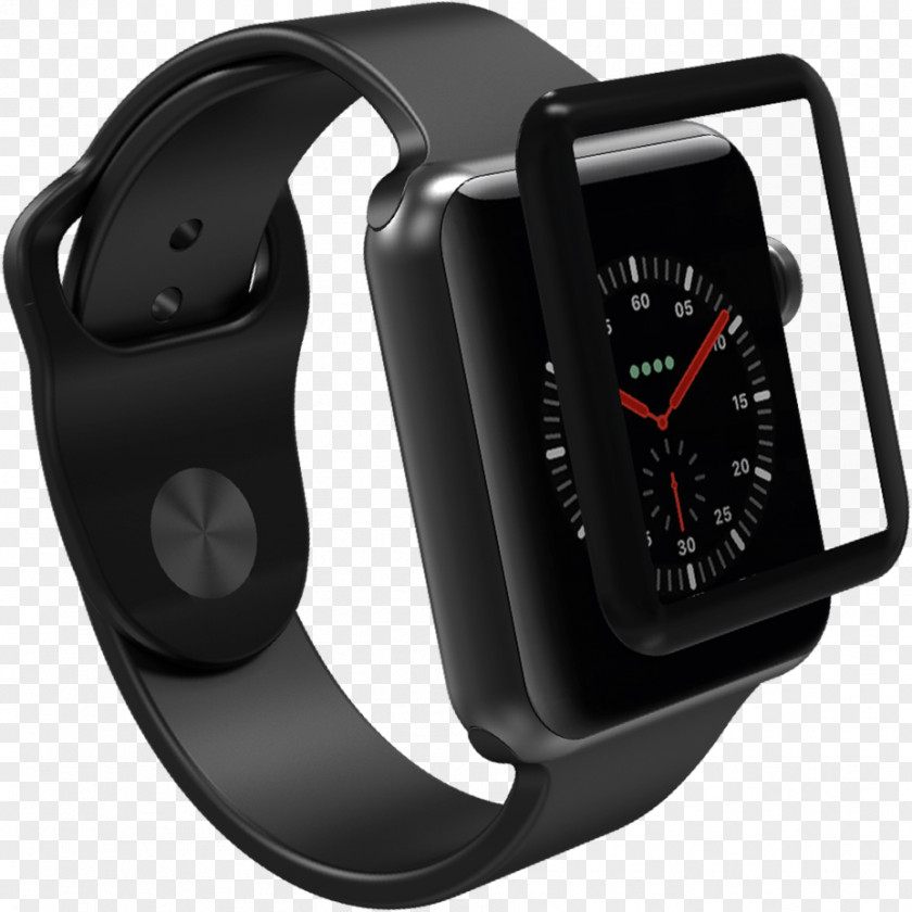 Stereo Glass Apple Watch Series 4 3 Screen Protectors PNG