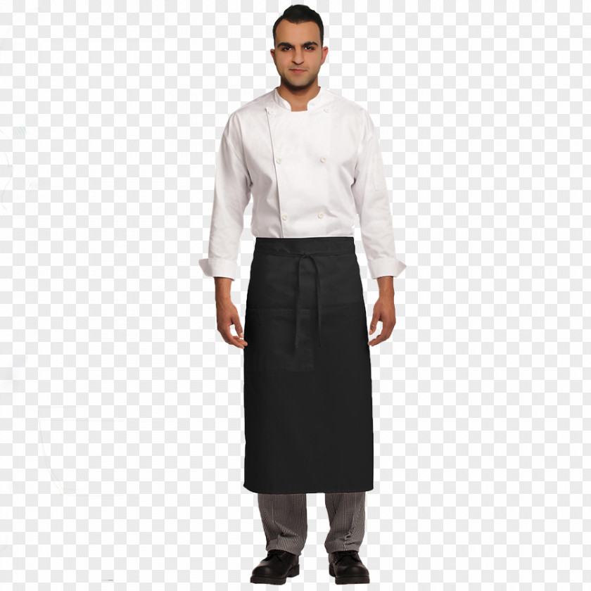 Waiter Apron Bistro Clothing Pocket Stain PNG