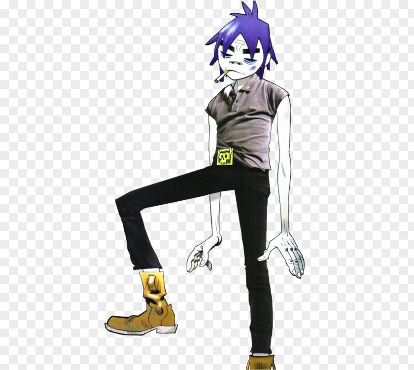 Gorillaz Shoe Character Fiction Costume Animated Cartoon PNG