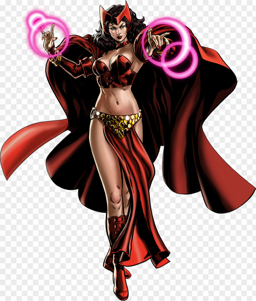 Scarlet Witch Marvel: Avengers Alliance Wanda Maximoff Vision Quicksilver Marvel Cinematic Universe PNG