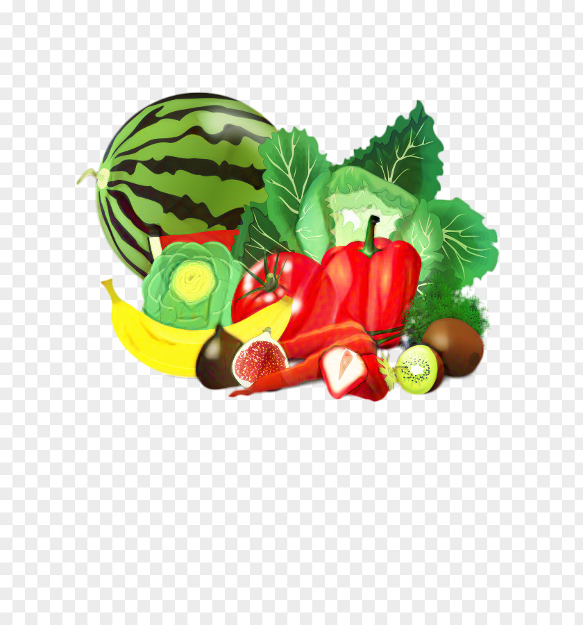 Solanum Superfood Junk Food Cartoon PNG