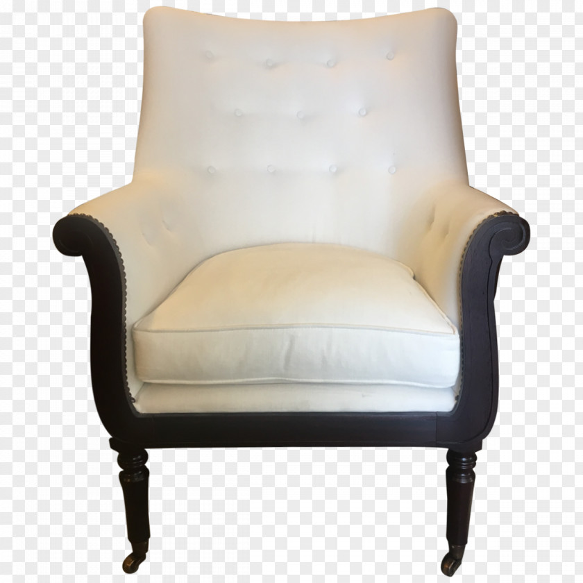 Armchair Club Chair Angle PNG