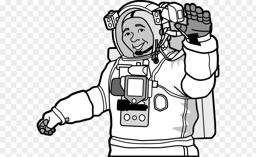 Astronaut Space Suit Outer Clip Art PNG