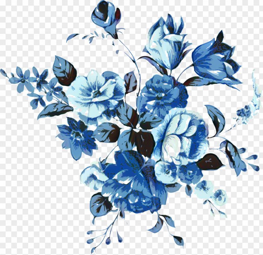 Floral Design Flower Bouquet Blue Rose Cut Flowers PNG