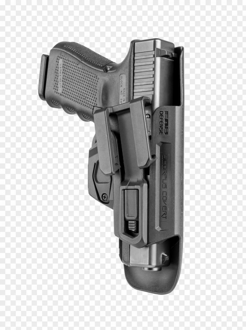 Glock 19 Left Handed Pistols Gun Holsters FN FNS Covert G 9 Fab Defense Scorpus Firearm G-9 Inside Waistband Holster For FN: FNS-9, FNS-9 Compact + Kiro Leather Key Chain PNG