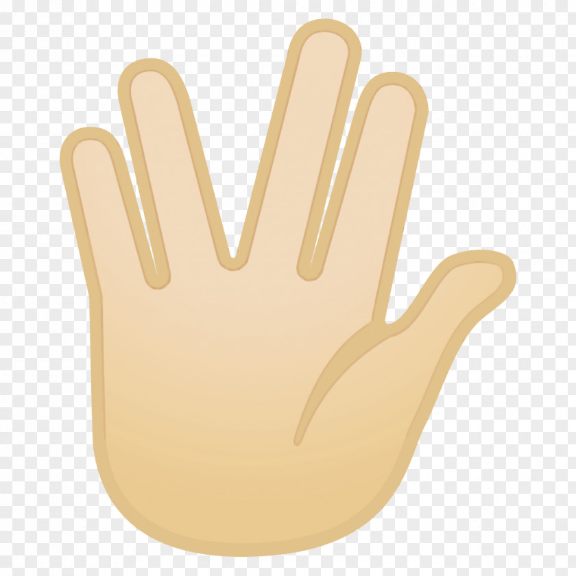 Hand Finger Yellow Glove Gesture PNG