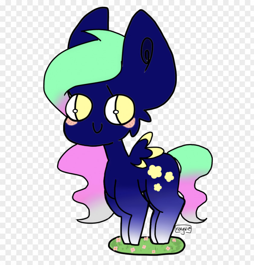 Night View Horse Pony Art PNG