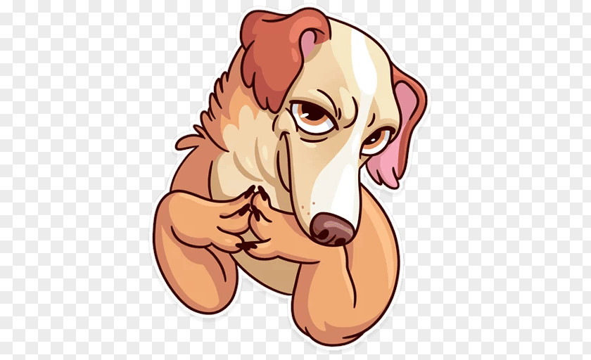 Puppy Dog Breed Sticker Telegram PNG