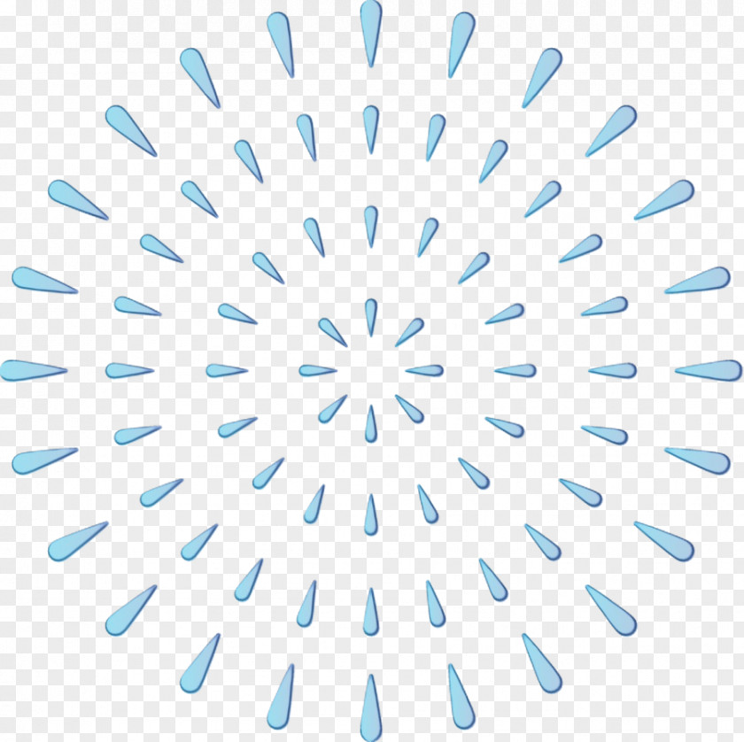 Symmetry Aqua Blue Circle Line PNG