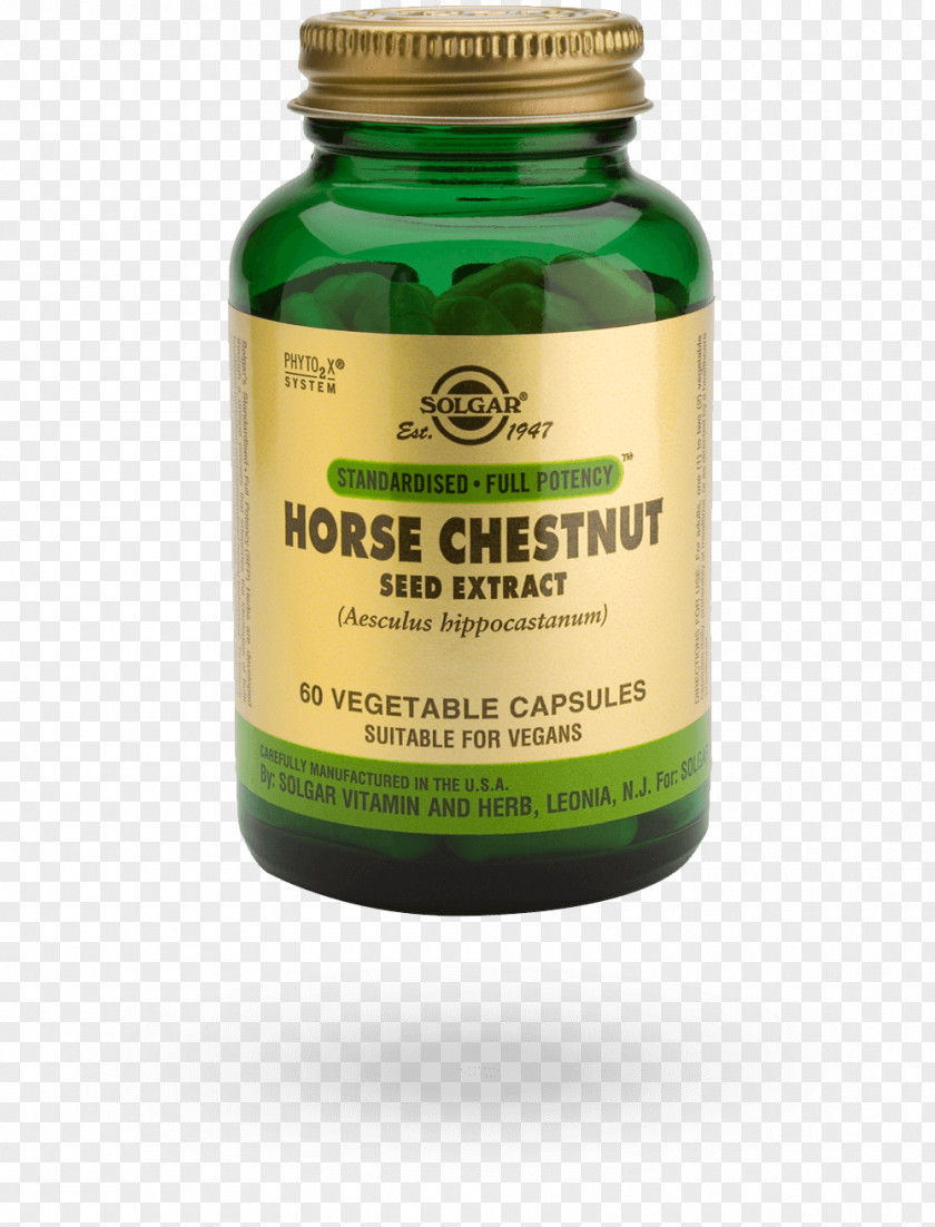 Vegetable Dietary Supplement European Horse-chestnut Extract Capsule Herb PNG