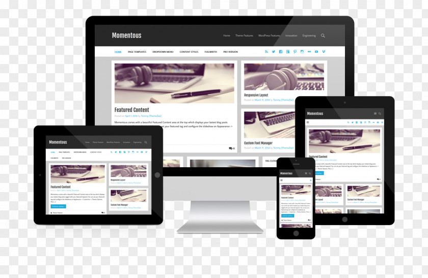 Web Design Responsive PNG