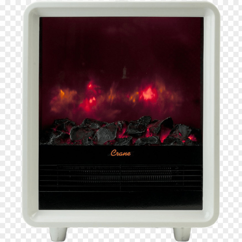 White Crane Hearth Fireplace Heater Multimedia PNG