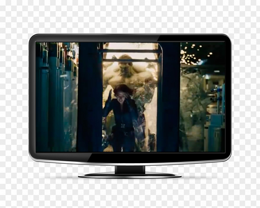 Nick Fury LCD Television LED-backlit Set Liquid-crystal Display PNG