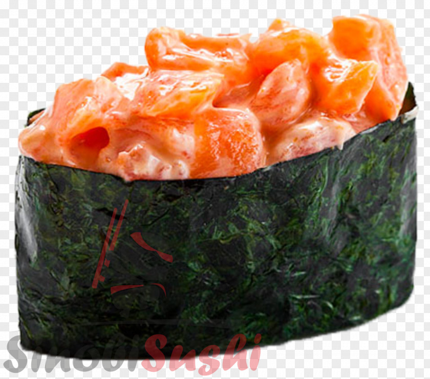 SALMON Sushi Pizza Japanese Cuisine Makizushi Smoked Salmon PNG